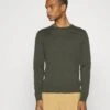 ARKET Sylvester Crew Neck - Trui - Green -Arket Mode Shop 2fa88282e08940a5905fd408a57867a5