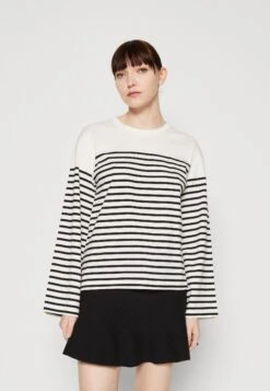 ARKET Longsleeve - Off White Stripe