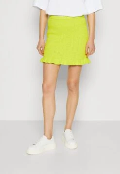 ARKET Minirok - Yellow