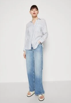 ARKET Overhemdblouse - Blue -Arket Mode Shop 38f90563f83d4d3ba932d88ec2013a08