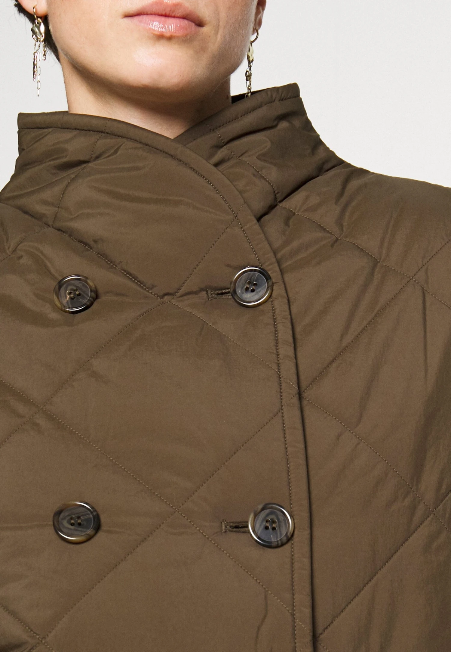 ARKET Kajal Quilt - Jas - Dark Green 8 ARKET Kajal Quilt - Jas - Dark Green - Afbeelding 6