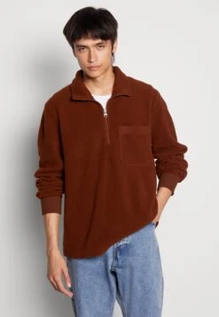ARKET Fleece Trui - Brown -Arket Mode Shop 3eb67244e6bb4029a88882f53e4b3471