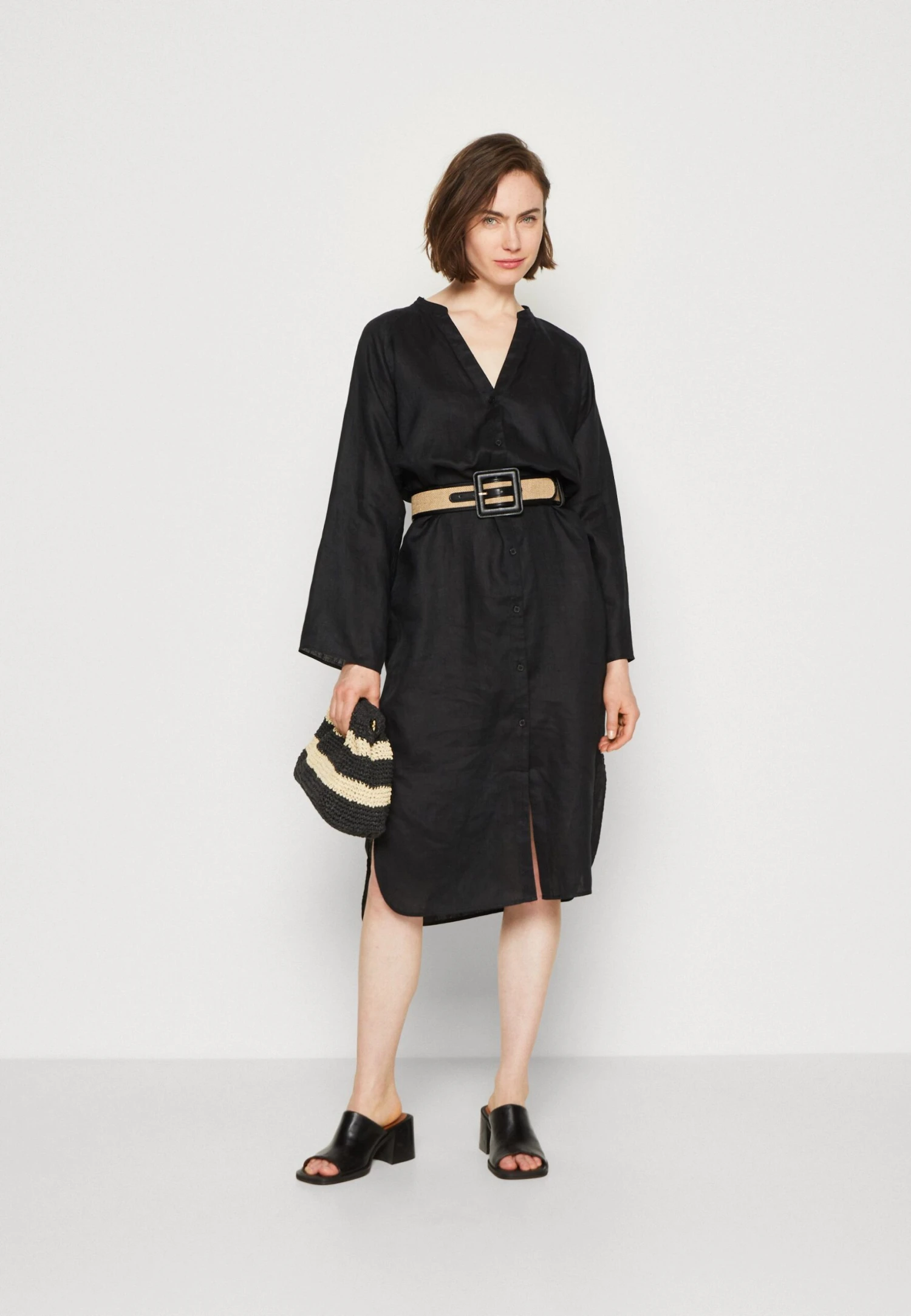 ARKET Blousejurk - Black 4 ARKET Blousejurk - Black - Afbeelding 2