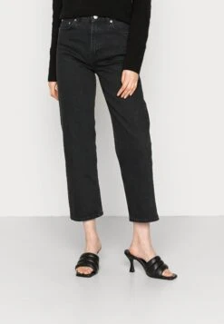 ARKET Straight Leg Jeans - Old Black