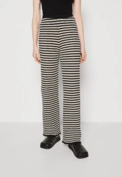 ARKET Broek - Blue And Offwhite