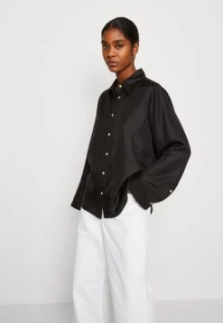 ARKET Overhemdblouse - Black -Arket Mode Shop 6ab08301ce17481193bb1e2e54d953e5