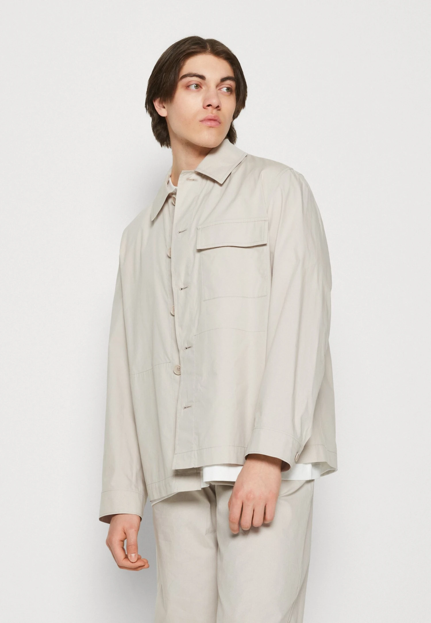 ARKET Lichte Jas - Dark Beige 6 ARKET Lichte Jas - Dark Beige - Afbeelding 4