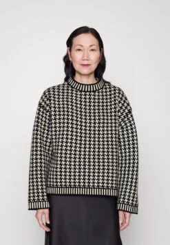 ARKET Trui - Black/White