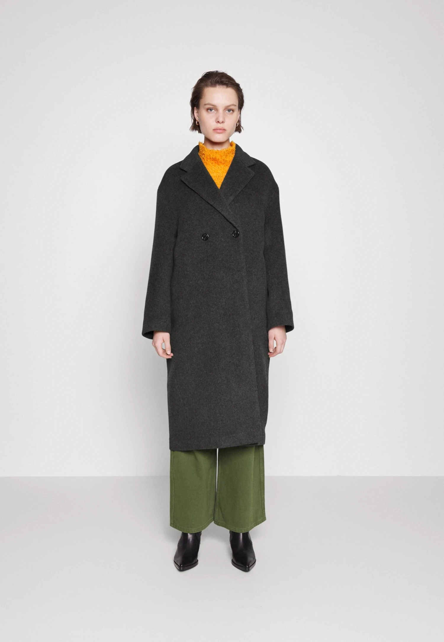 ARKET Mantel - Grey Melange 3 ARKET Mantel - Grey Melange