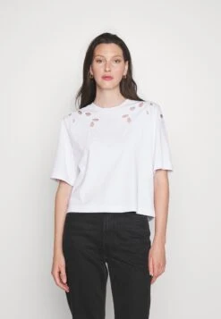 ARKET Laroy - T-Shirt Print - White -Arket Mode Shop 80b5d16fff6a4d25a99a38a988d935e1