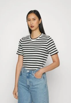 ARKET T-Shirt Print - Black/White