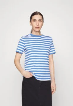 ARKET T-Shirt Basic - Blue/White -Arket Mode Shop 9170a38d34824472b083df9c28e2640b