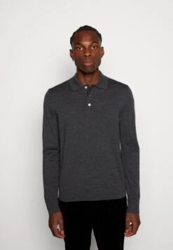 ARKET Poloshirt - Grey Melange