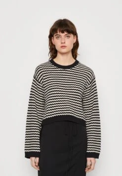 ARKET Trui - Beige/Black