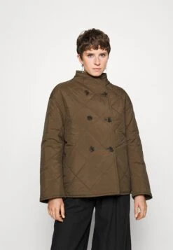 ARKET Kajal Quilt - Jas - Dark Green