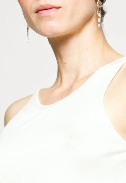 ARKET Levena Silk Tank - Blouse - White -Arket Mode Shop a5599b8384ff4f9eaf5213ccf66e21eb