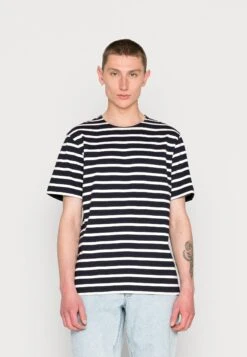 ARKET T-Shirt Print - Dark Blue