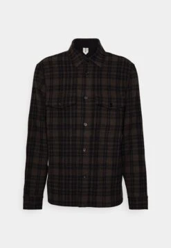 ARKET Overhemd - Dark Brown -Arket Mode Shop a8f8748c176247aab52361ffdbf16fa7