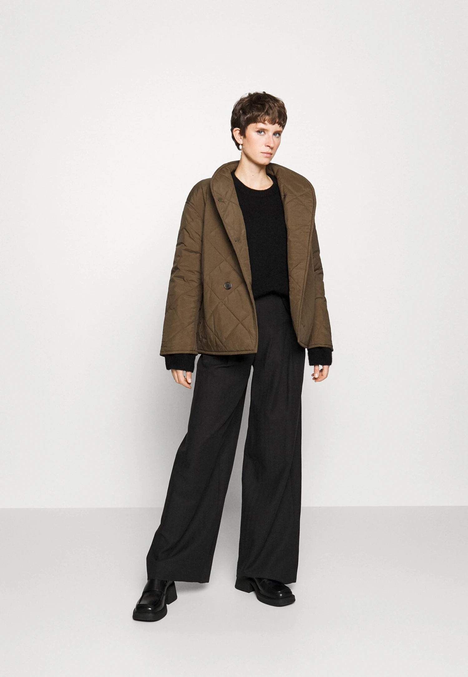 ARKET Kajal Quilt - Jas - Dark Green 4 ARKET Kajal Quilt - Jas - Dark Green - Afbeelding 2