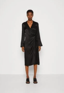 ARKET Cocktailjurk - Black Dark