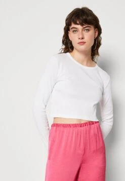 ARKET Longsleeve - White -Arket Mode Shop b9f91432edbb40eca7d5d74609b56fd5