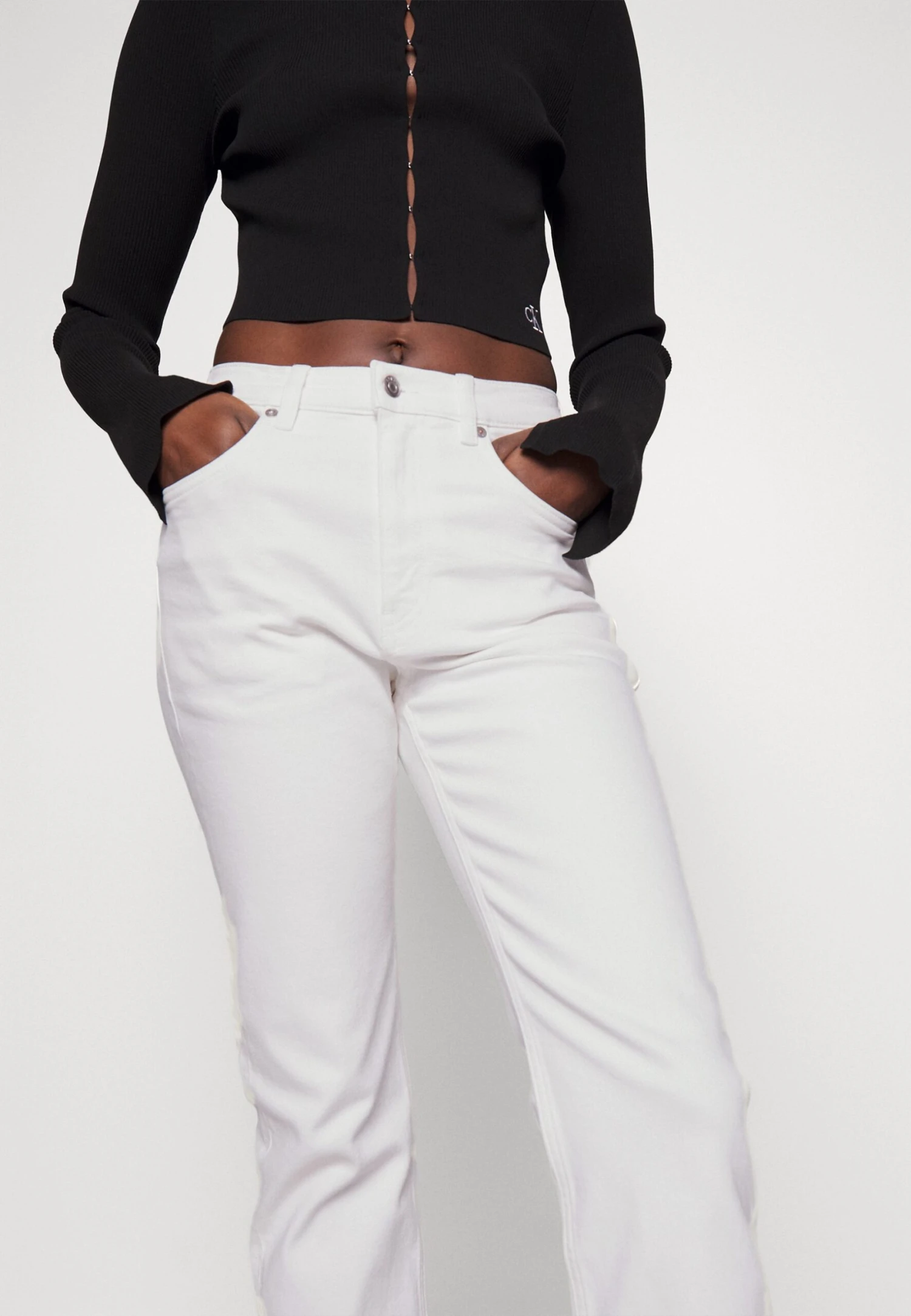 ARKET Straight Leg Jeans - White 8 ARKET Straight Leg Jeans - White - Afbeelding 6