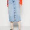 ARKET Jabba Skirt - Jeansrok - Blue Dusty Light -Arket Mode Shop bf1148ded1d9485b81e325517f4be5f4