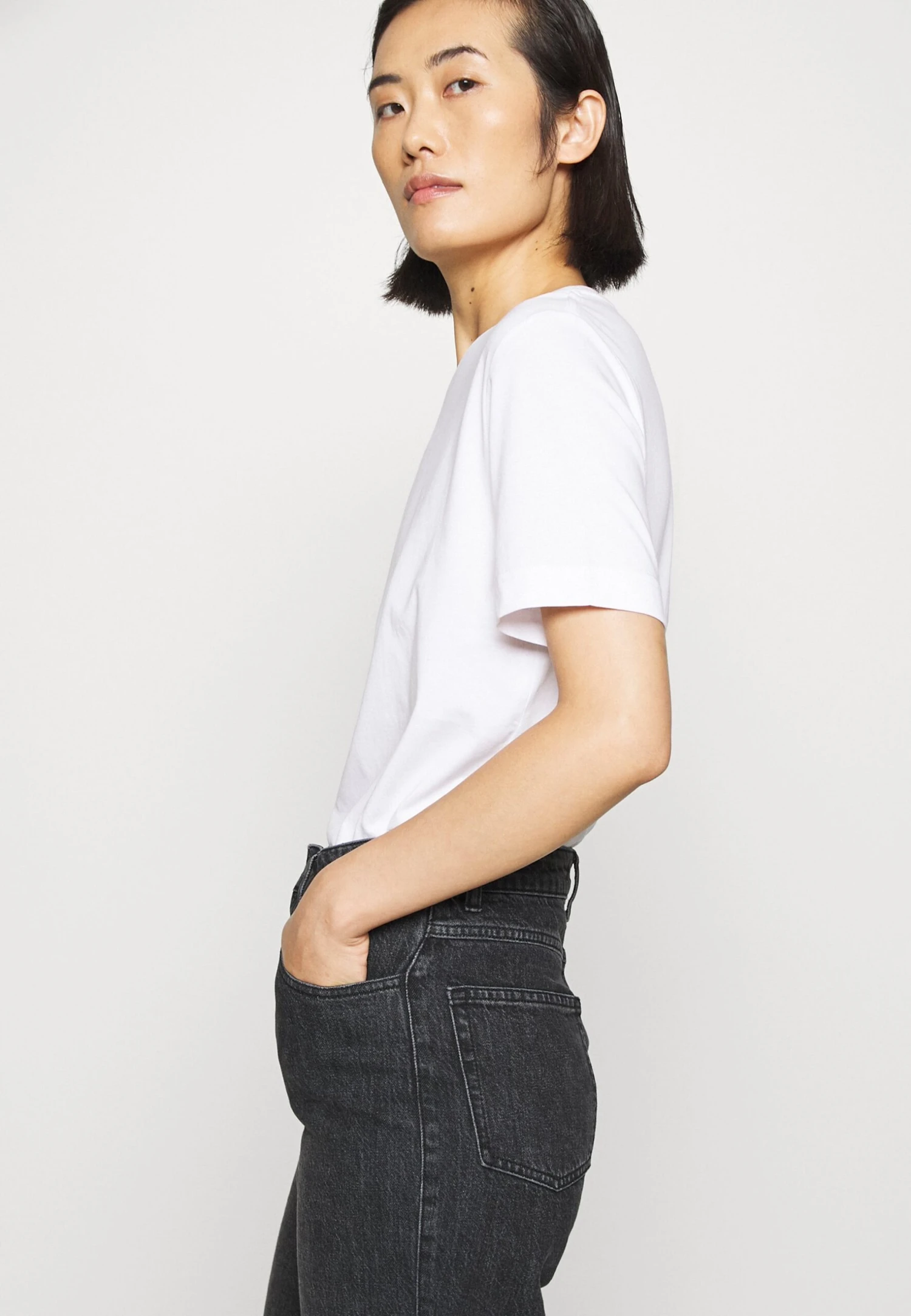 ARKET T-Shirt Basic - White Light 6 ARKET T-Shirt Basic - White Light - Afbeelding 4