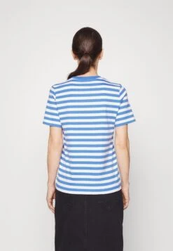 ARKET T-Shirt Basic - Blue/White -Arket Mode Shop cbd86f24a8dc4f2a8aad1c5f8cd7fa73