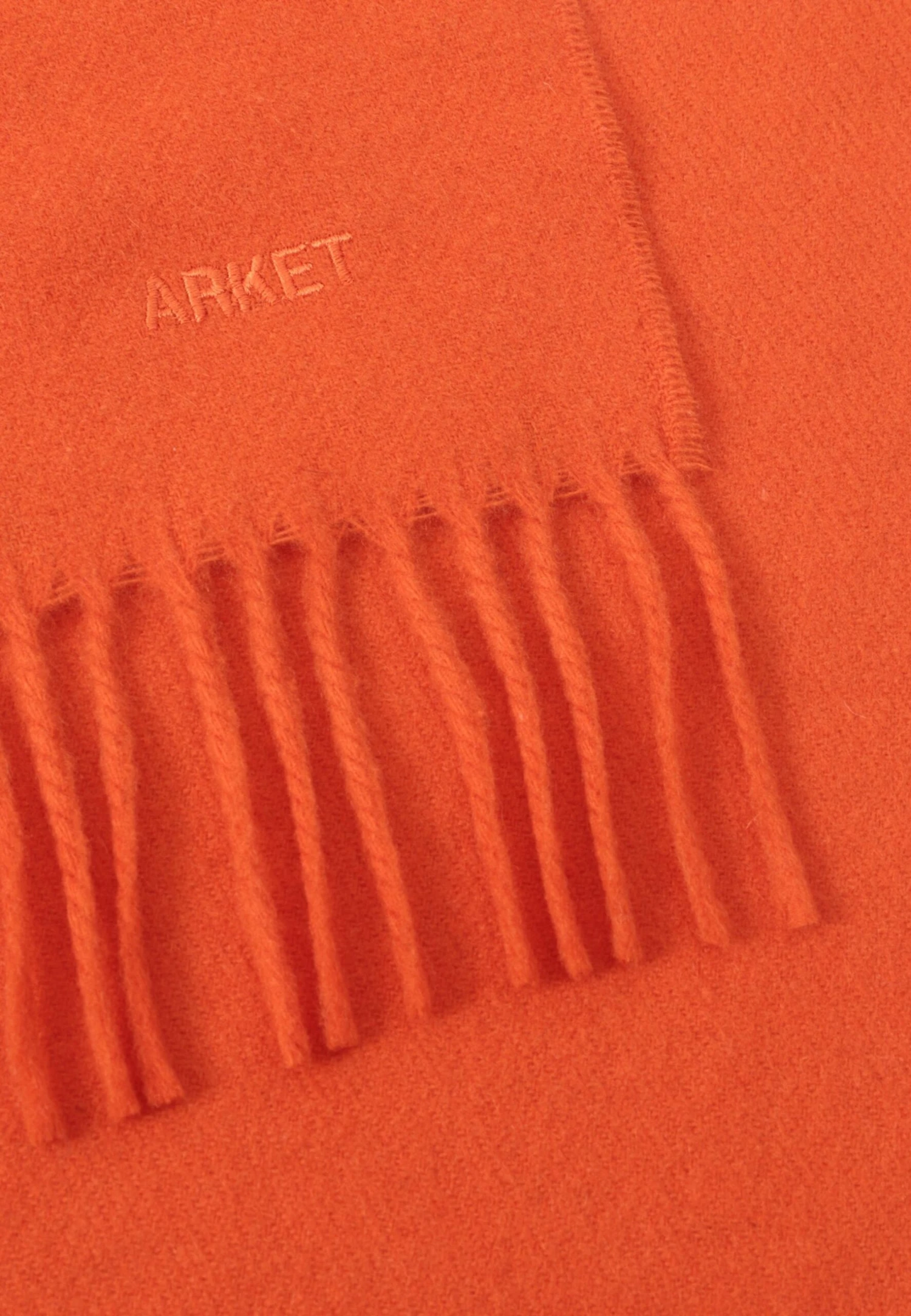 ARKET Unisex - Sjaal - Orange 6 ARKET Unisex - Sjaal - Orange - Afbeelding 4