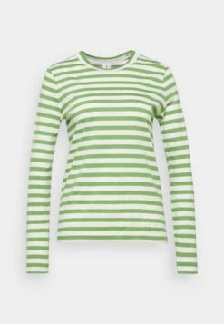 ARKET Longsleeve - Green/Off White Stripe -Arket Mode Shop daf8630e2d5d4d4692f786222b091a86