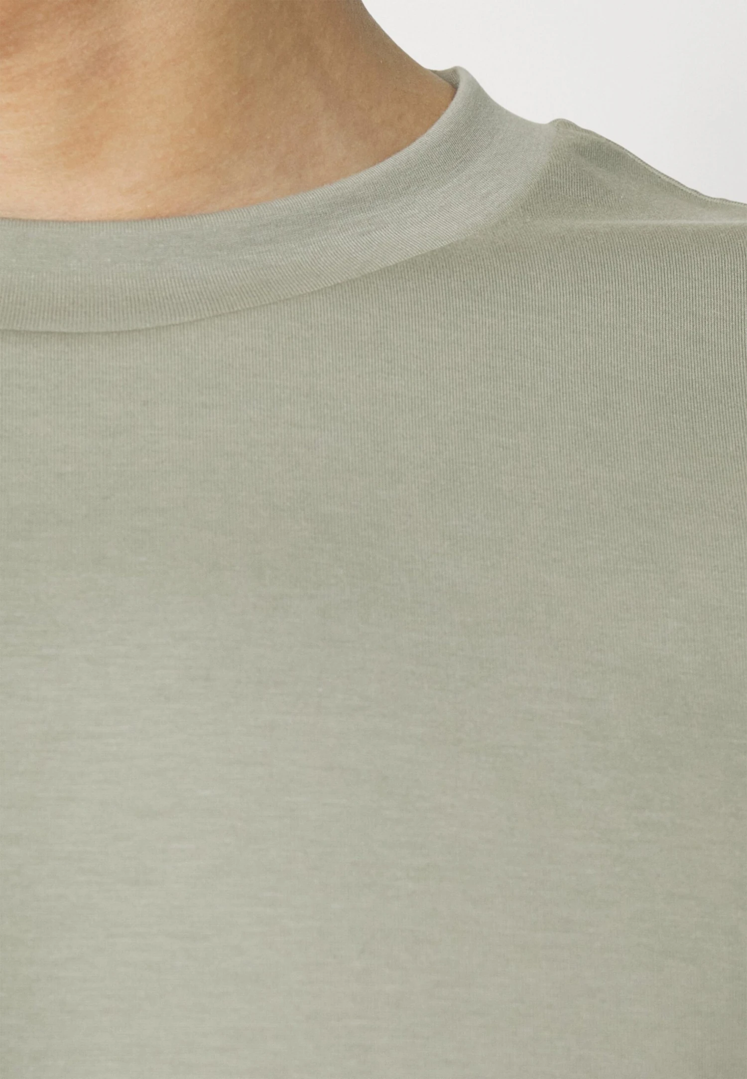 ARKET T-Shirt Basic - Khaki 7 ARKET T-Shirt Basic - Khaki - Afbeelding 5