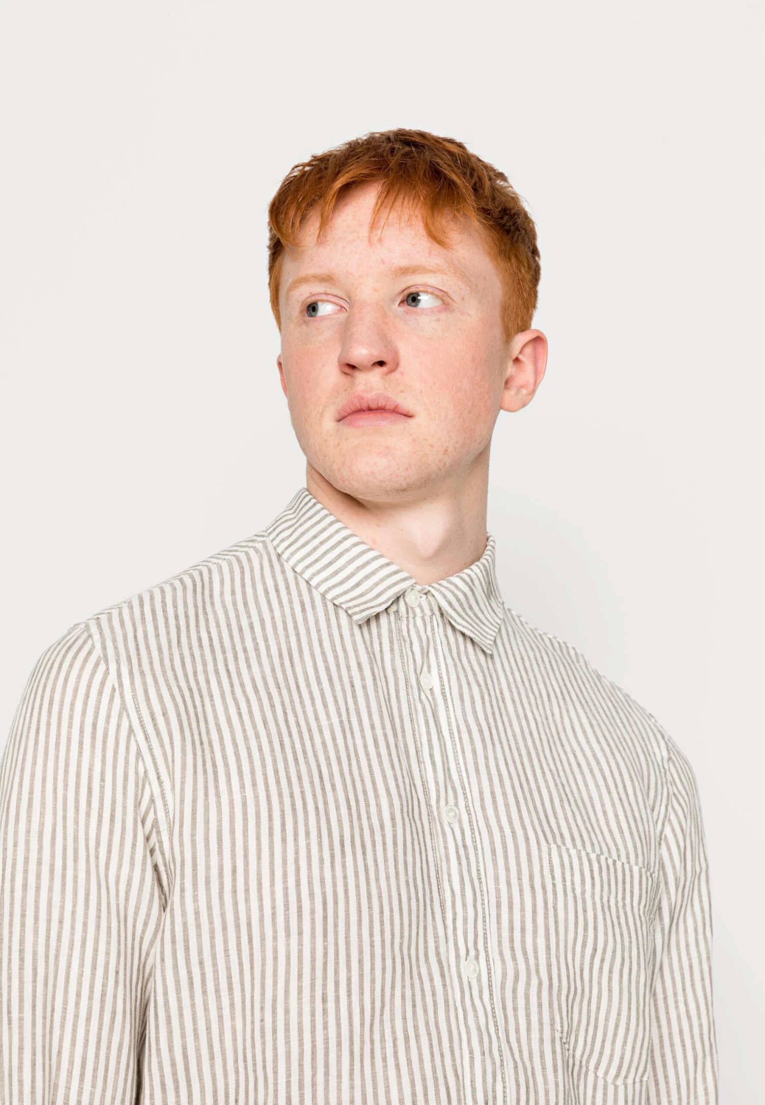 ARKET Overhemd - Khaki Green 7 ARKET Overhemd - Khaki Green - Afbeelding 5