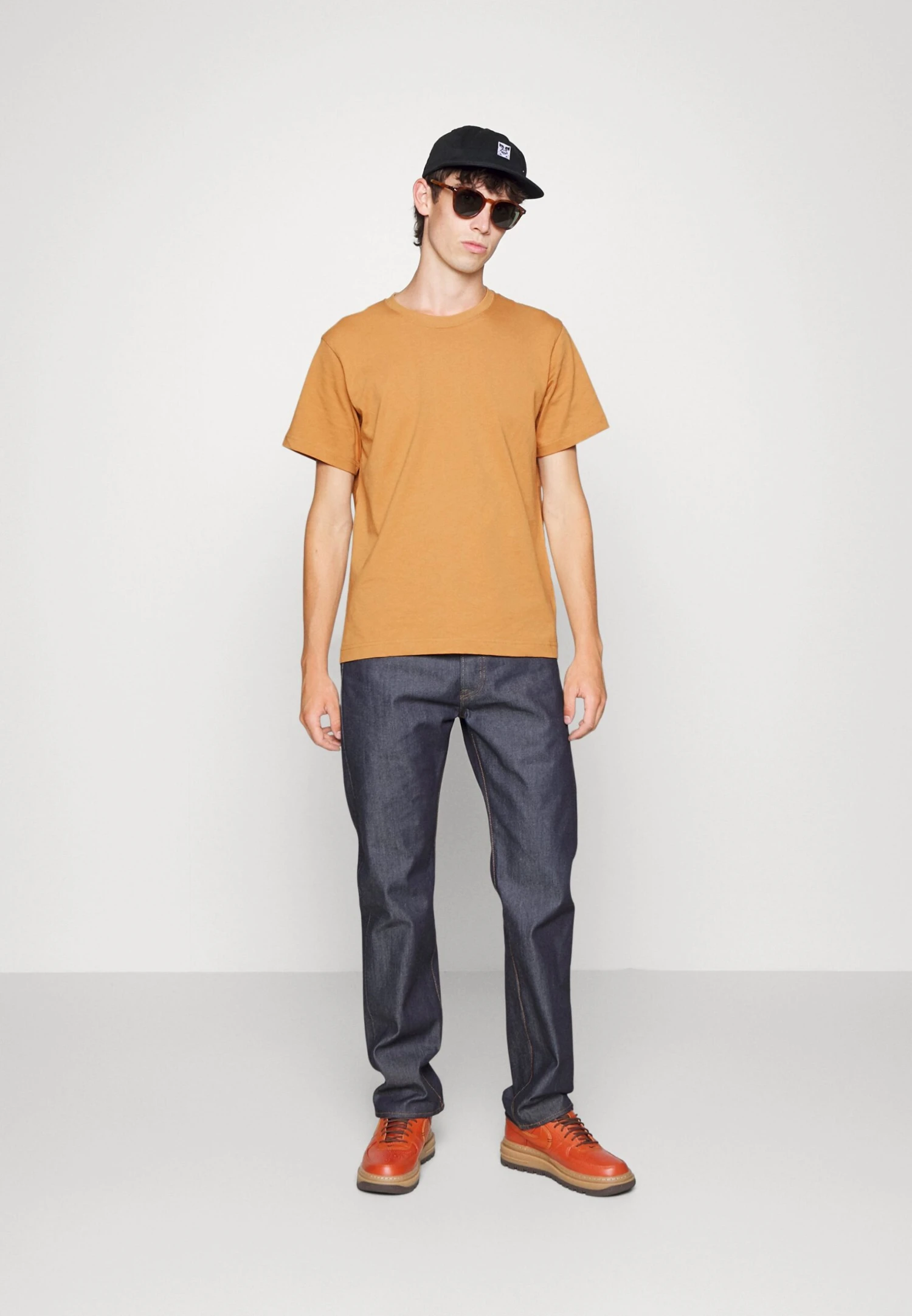 ARKET T-Shirt Basic - Dusty Orange 4 ARKET T-Shirt Basic - Dusty Orange - Afbeelding 2